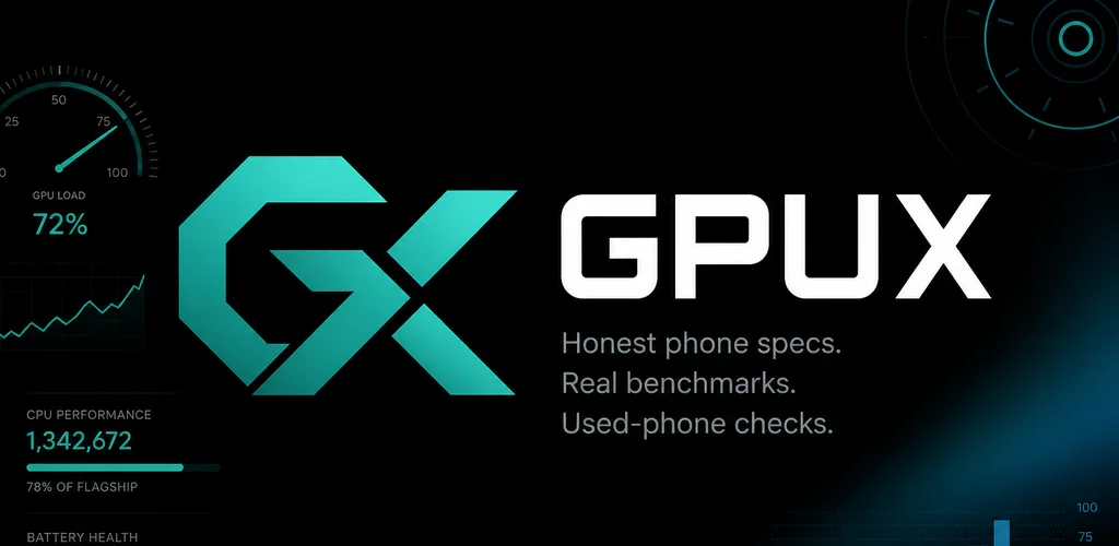 GPUX feature graphic showing the Android toolkit